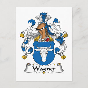 Wagner Family Crest Briefkaart