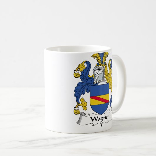 Wagner Family Crest Koffiemok (Voorkant rechts)