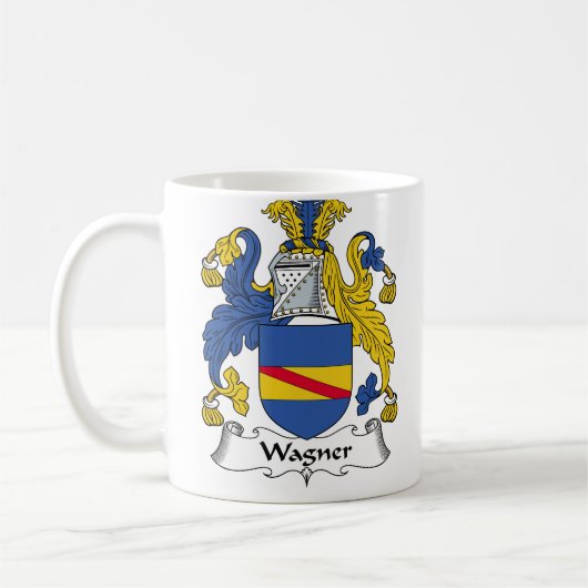 Wagner Family Crest Koffiemok (Links)