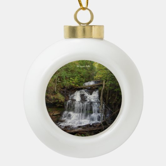 Wagner Herfsten bal of sneeuwvlok ornament (Voorkant)