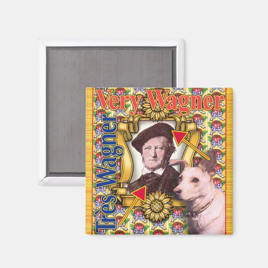 WAGNER MAGNEET (Voorkant / Achterkant)