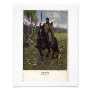 Wagner Opera Parsifal  stijl Foto Afdruk