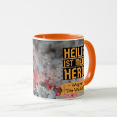 Wagner Opera Quote voor Grill Cook Barbarian Mok (Voorkant rechts)