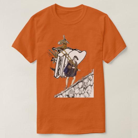 Wagner Piano Movers T-shirt (Design voorkant)