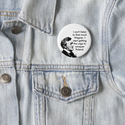 Wagner's Plan Ronde Button 5,7 Cm (In situ)