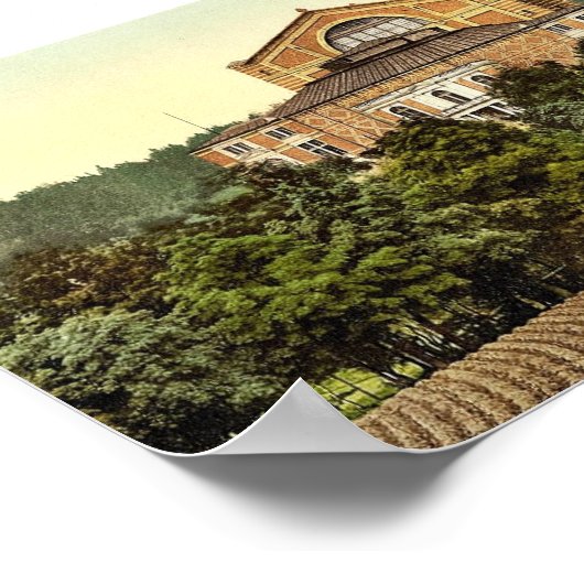 Wagner's theater (Festspielhaus), Bayreuth, B Poster (Hoek)