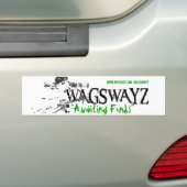 wagon2 - Gepersonaliseerd Bumpersticker (Op auto)