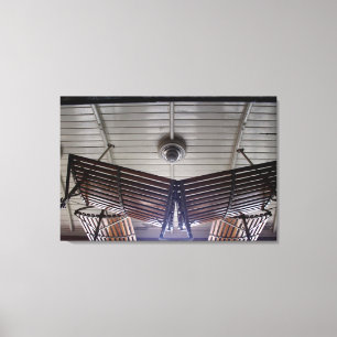 Wagon Ceiling met Luggage Rack Le Mastrou Canvas Afdruk