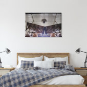 Wagon Ceiling met Luggage Rack Le Mastrou Canvas Afdruk (Insitu (Slaapkamer))