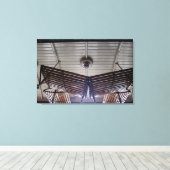 Wagon Ceiling met Luggage Rack Le Mastrou Canvas Afdruk (Insitu (Houten vloer))