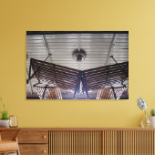 Wagon Ceiling met Luggage Rack Le Mastrou Canvas Afdruk (Insitu (Woonkamer))