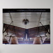 Wagon Ceiling met Luggage Rack Le Mastrou Poster (Voorkant)