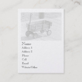 wagon groot profiel visitekaartje
