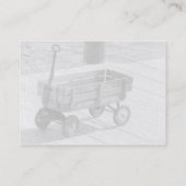  wagon groot profiel visitekaartje (Achterkant)