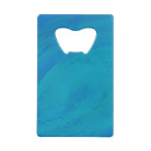 Wagon Kunst voor boek LEZEN Creditkaart Flessenopener (Achterkant)