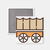 Wagon Magneet (Voorkant / Achterkant)