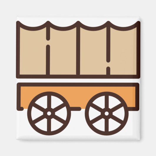 Wagon Magneet (Voorkant)