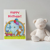 Wagon of Wishes Verjaardag Kaart