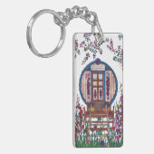 Wagon Sleutelhanger - Personaliseren (Voorkant Links)