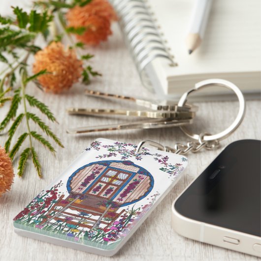 Wagon Sleutelhanger - Personaliseren (Voorkant Rechts)