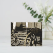 Wagon Trail Briefkaart (Staand voorkant)