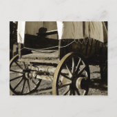 Wagon Trail Briefkaart (Voorkant)