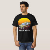 Wagon van het  station Shaggin Wagon T-shirt (Voorkant volledig)