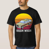 Wagon van het  station Shaggin Wagon T-shirt (Voorkant)