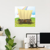 Wagon West Poster (Thuiskantoor)