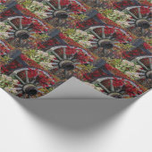 Wagon Wheel 1 Verpakpapier Cadeaupapier (Hoek)
