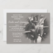 Wagon Wheel Country Rehearings Dinner Invitation Kaart (Voorkant)