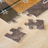 Wagon Wheel Cowboy Boots Garland Legpuzzel (Zijkant)