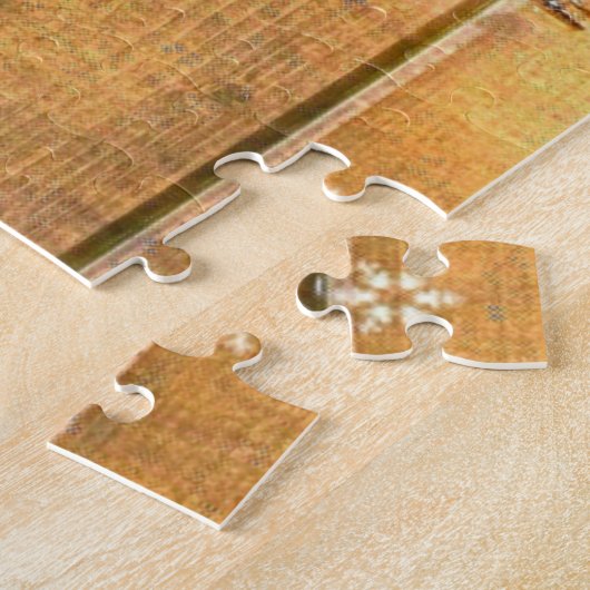 Wagon Wheel Cowboy Boots Garland Legpuzzel (Zijkant)