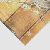 Wagon Wheel Cowboy Boots Garland Tissuepapier (Detail)