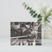 Wagon Wheel Dank u Briefkaart (Staand voorkant)