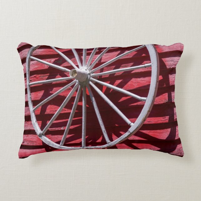 Wagon Wheel Decoratief Kussen (Voorkant)