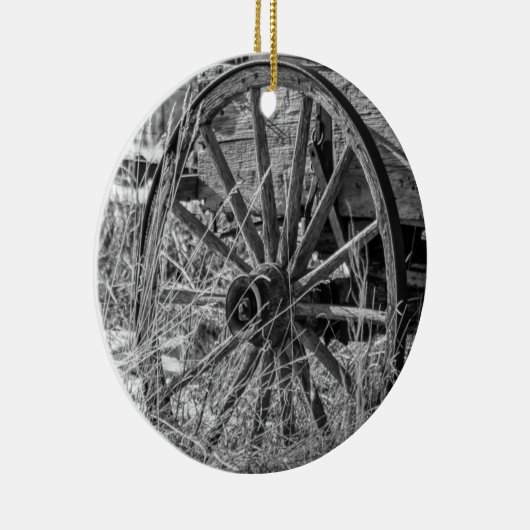 Wagon Wheel Ornament (Rechts)