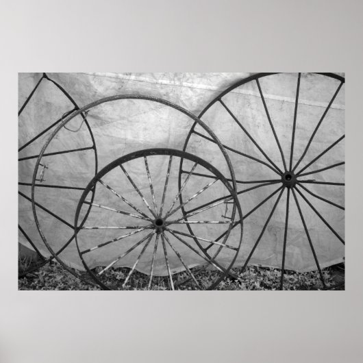 Wagon Wheel stille levensduur Poster (Voorkant)