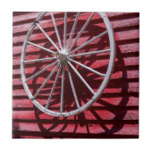 Wagon Wheel Tegeltje (Voorkant)
