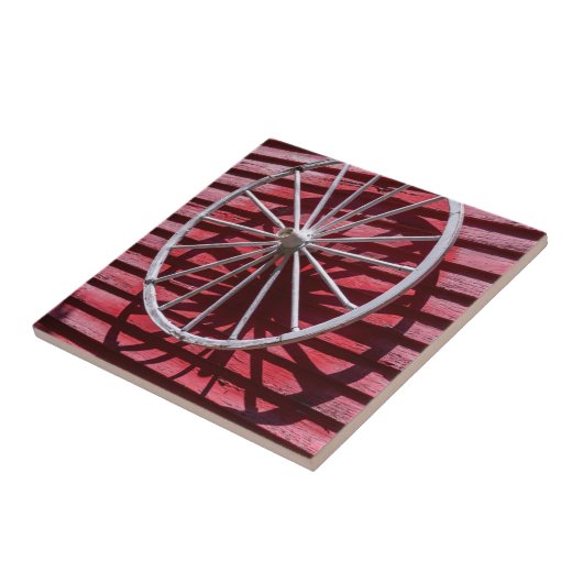 Wagon Wheel Tegeltje (Zijkant)