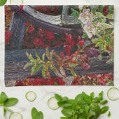 Wagon Wiel 1 Keukenhanddoek (Gevouwen)