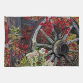 Wagon Wiel 1 Keukenhanddoek (Horizontaal)