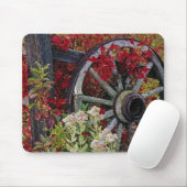 Wagon Wiel 1 Mousepad Muismat (Met muis)