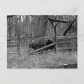 Wagon Wiel Briefkaart (Voorkant)