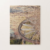 Wagon Wiel Legpuzzel (Verticaal)