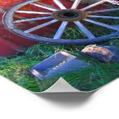 Wagon Wiel Poster (Hoek)
