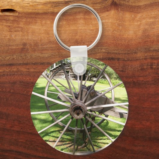 Wagon Wiel Sleutelhanger (Voorkant)