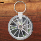 Wagon Wiel Sleutelhanger (Voorkant)