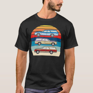 Wagons Retro-station T-shirt