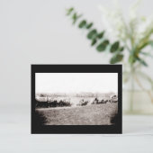  wagontrein briefkaart (Staand voorkant)